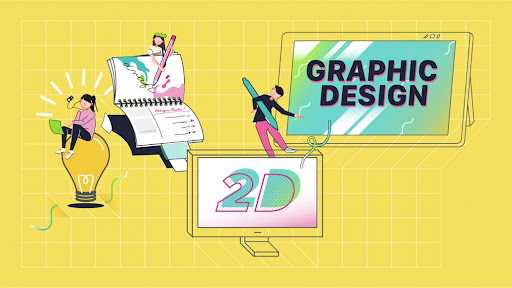 Thiết kế 2D là quá trình sử dụng công cụ vi tính để tạo nên đồ họa 3D